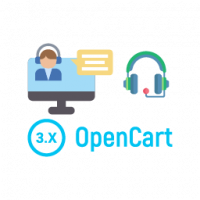 Модуль Персоналізовані відповіді на питання через систему тікетів (окремих звернень) для OpenCart 3.0