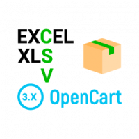 Модуль Імпорт товарів із csv, excel, xls для OpenCart v 3.0
