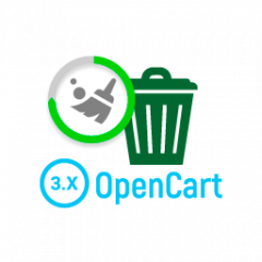 Модуль Очищення кеш (накопичених застарілих даних)  для OpenCart 3.0