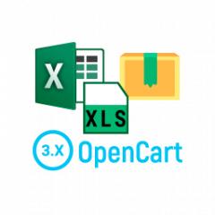 Модуль Експорт Товарів XLS для OpenCart 3.0 