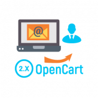 Email widget for OpenCart v 1.5.x, 2.1.x