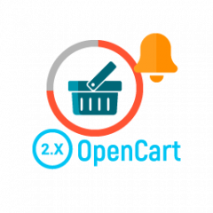 Модуль Виджет брошенной корзины для OpenCart 1.5, 2.0, 2.1, 2.3 