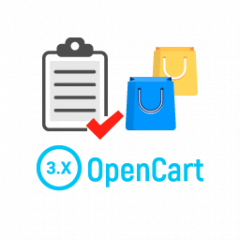 New Orders Widget module for OpenCart 3.0
