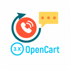Модуль Виджет Обратного звонка для OpenCart 3.0