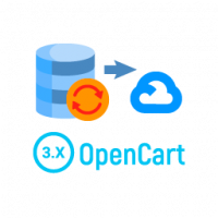 Модуль Виджет Резервных копий для OpenCart 3.0