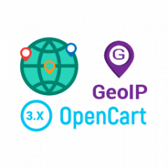 Module Automatic detection of the buyer's currency, language and location by GeoIP for OpenCart 3.0 [open source]
