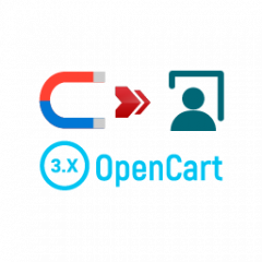 Collection (capture) Customer data module for OpenCart 3.0