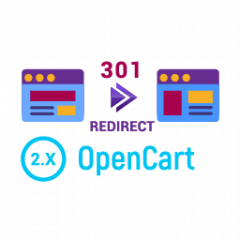Модуль настройки 301 редиректов для OpenCart 1.5, 2.3