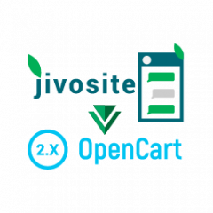 Online consultant JivoSite for OpenCart v 2.1.x